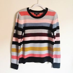 Romeo & Juliet Couture Striped Knit  Sweater.